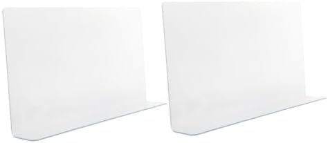 Zerodeko 2pcs PVC Bathtub Splash Guard