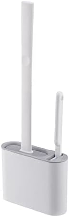 HASMI Toilet Brush with Wall-Mounted Holder Deep Cleaning 1