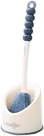Stylish Toilet Brush Holder with Long Handle and Soft Bristles