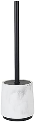 TOMYEUS 360 Toilet Brush with Holder for Deep Cleaning