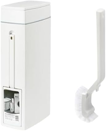 DimyFew Bathroom Bin with Toilet Brush Holder Set
