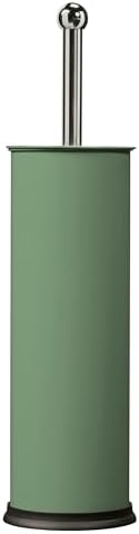 ROSSIGNOL Toilet Brush Holder Shiny Stainless Steel Pistachio Green