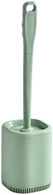 TOMYEUS Green Toilet Brush with Base Set