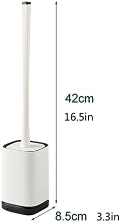 UNNS Toilet Brush with Wall-Mounted Holder and Soft Hair