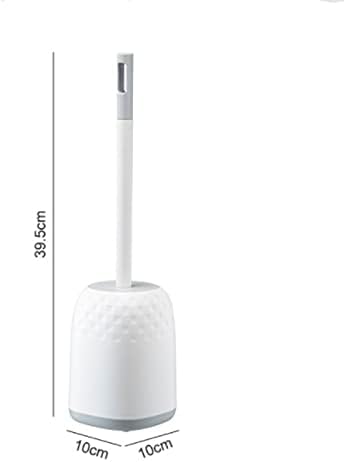 DLUXCA Toilet Brush with Base for Hygienic Bathroom Cleaning