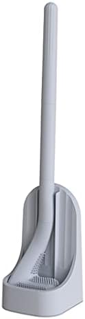 RUVOO Toilet Brush and Holder with Long Handle 1