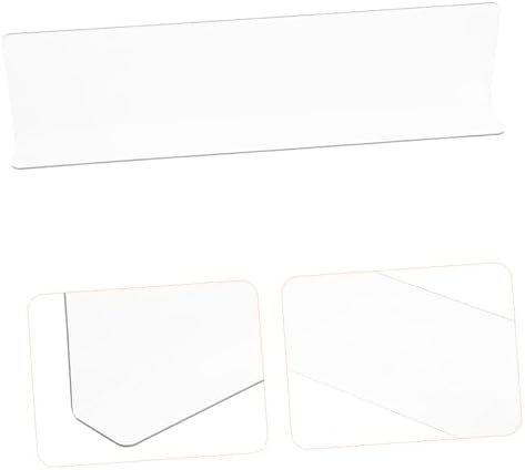 Wakauto Bathtub Corner Water Guard Splash Baffle PVC