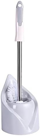 Long Handle Toilet Brush with Holder Set for Bathroom 1