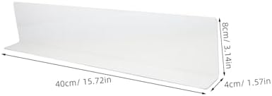 POPETPOP Bathtub Splash Guard for Shower and Sink Protection 1