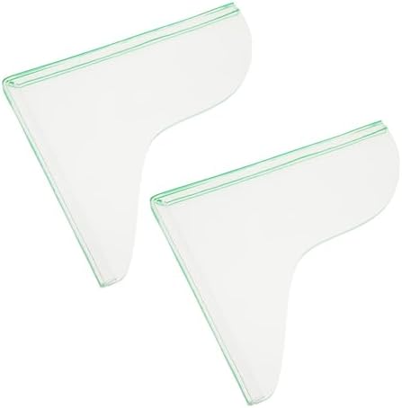 Zerodeko 2pcs Shower Water Blockers Splash Guards for Bathtubs and Sinks