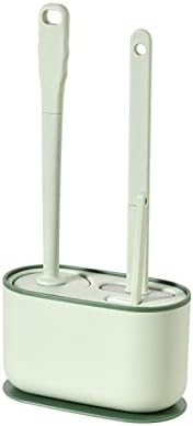 Stylish Toilet Brush with Holder White