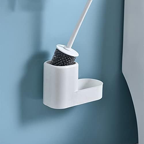 YZERTLH Toilet Brush with Wall-Mounted Holder