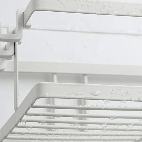 ANNBKA White Waterproof Wall Mount Shower Caddy