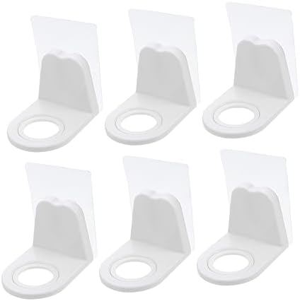 10pcs Adhesive Toilet Shelf Hooks No Drill Bathroom Organizer