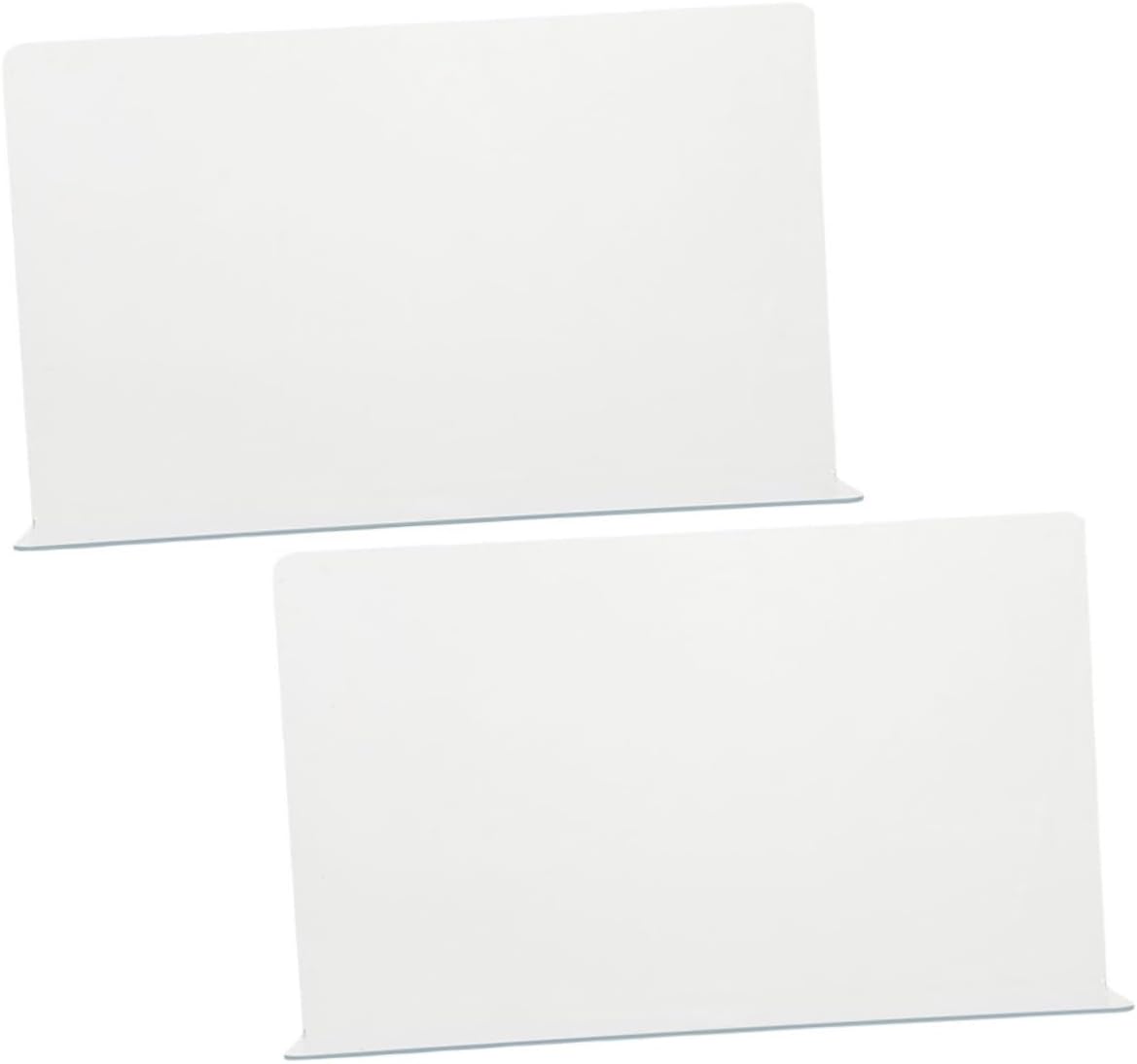 Zerodeko 2pcs PVC Bathtub Splash Guard