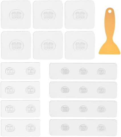 14 Pack Shower Caddy Adhesive Replacement Hooks