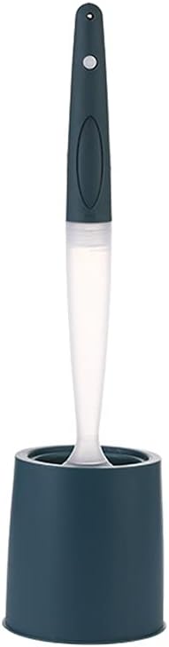 Toilet Brush with Wall Mount Holder Soft Bristles 360 Cleaning Tool