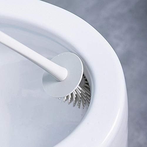 SPOUR Toilet Brush Set with Quick Drying Holder - Blue