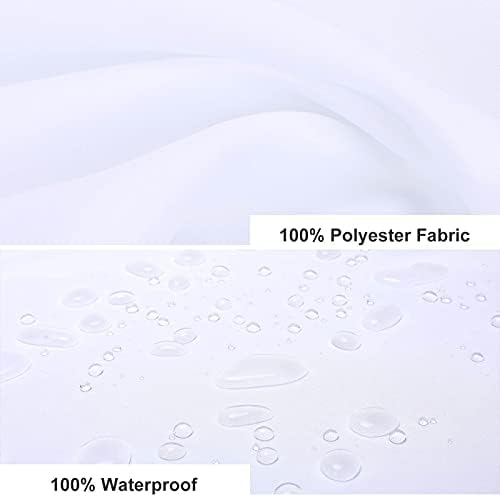 Pineapple Shower Curtain with 12 Hooks 48x72 Inch