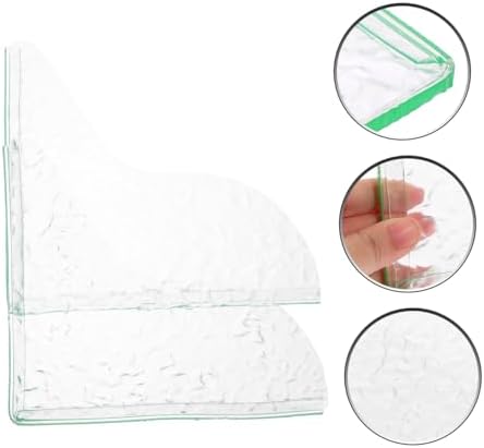 Zerodeko 2pcs Shower Splash Guards Water Barrier for Tub and Sink