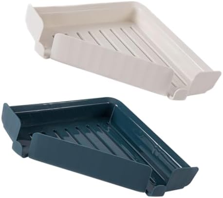 Beatifufu Bathroom Storage Holder Corner Shelf Adhesive Organizer