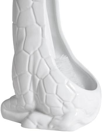 Giraffe Toilet Brush Holder with Brush Set