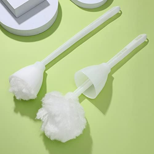 Tofficu Toilet Brush 5 Pcs with Handles for Deep Cleaning
