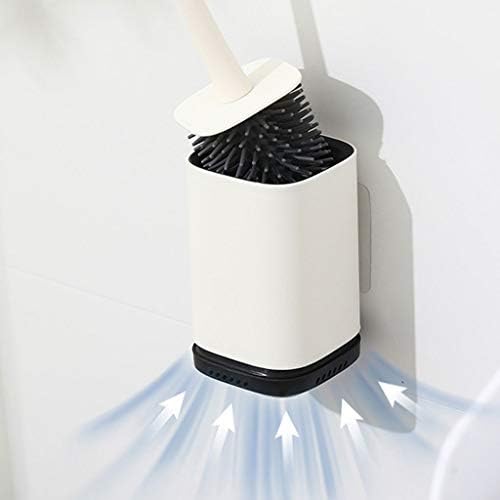 UNNS Wall-Mounted Toilet Brush with Holder Modern Minimalist Design
