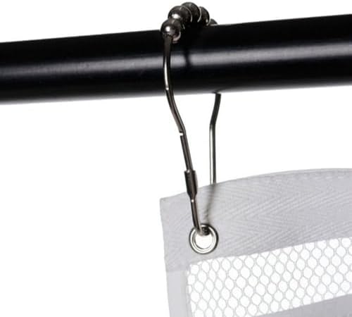 1PCS Durable Clear Mesh Shower Caddy with 6 Pockets