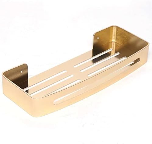 FINANCIALLY LIT LKOP Space Aluminum Gold Shower Caddy