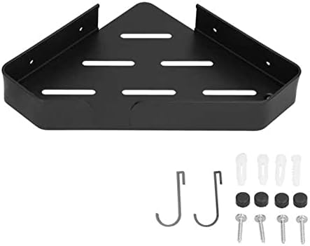 ANNBKA Shower Caddy Corner Shelf with 2 Hooks