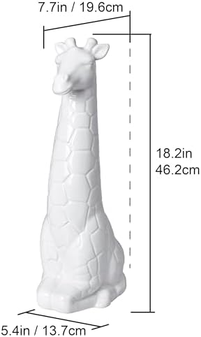 Giraffe Toilet Brush Holder with Brush Set