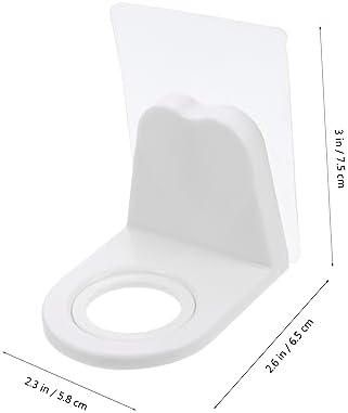 10pcs Adhesive Toilet Shelf Hooks No Drill Bathroom Organizer