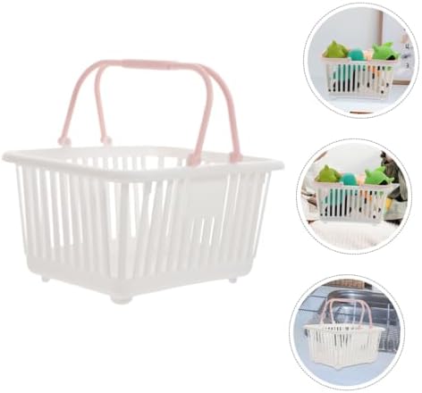 Zerodeko Stackable Plastic Shower Basket with Handles