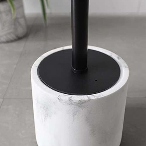 TOMYEUS 360 Toilet Brush with Holder for Deep Cleaning