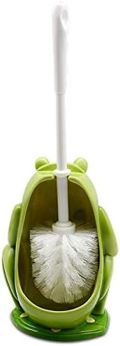 Cute Cartoon Frog Toilet Brush Set with Holder