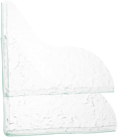 Zerodeko 2pcs Shower Splash Guards Water Barrier for Tub and Sink