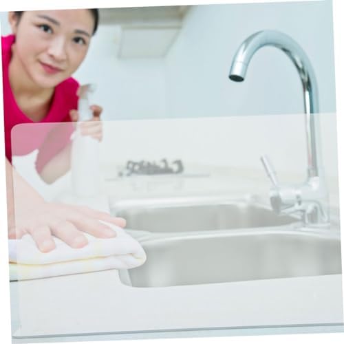 Zerodeko 2pcs PVC Bathtub Splash Guard
