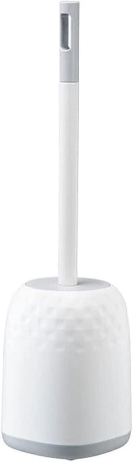 DLUXCA Toilet Brush with Base for Hygienic Bathroom Cleaning