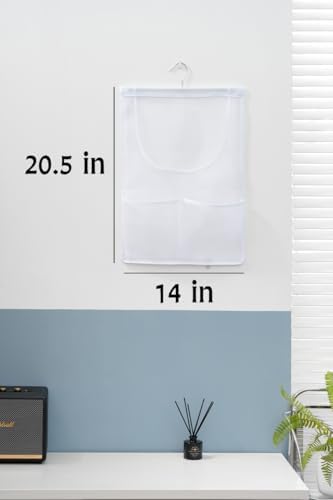 Jelier Hanging Mesh Storage Caddy for Kids