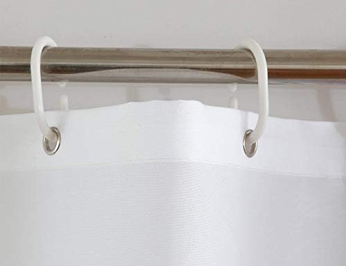 YUEMT Shower Curtain with 12 Hooks 72x72 Inch
