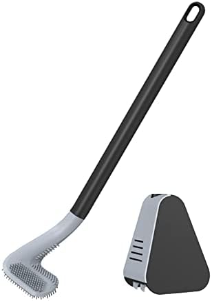 Mewmewcat Toilet Brush with Wall-Mounted Holder