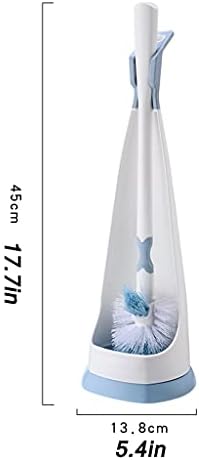 TOMYEUS Toilet Brush with Holder Wall-Mounted Deep Cleaning Set