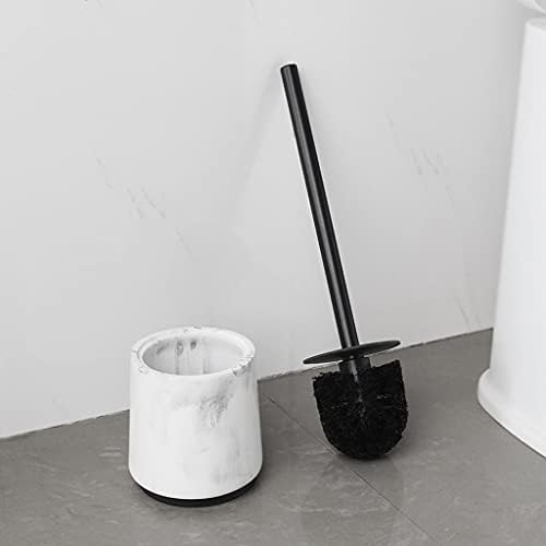 TOMYEUS 360 Toilet Brush with Holder for Deep Cleaning
