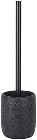 UNNS Toilet Brush Set with Holder Black