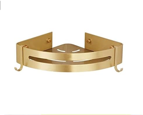 Sturdy Aluminum Shower Caddy with Corner Shelf Mount