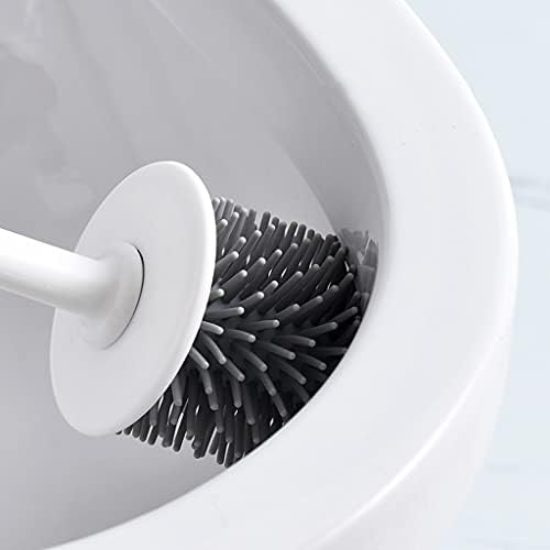 Bathroom Toilet Brush with Stand and 360 Cleaning Head