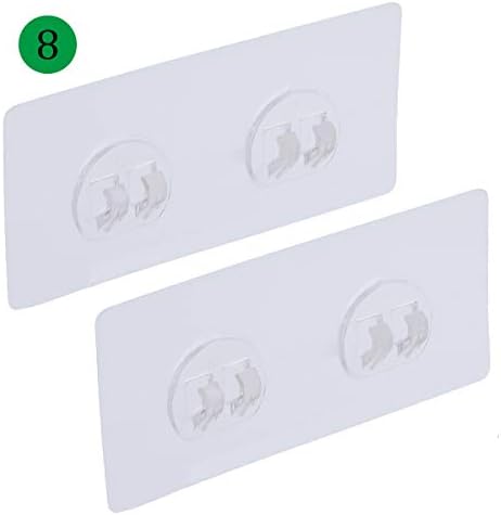 LAIGOO 8 Pcs Adhesive Stickers for Shower Caddy Corner