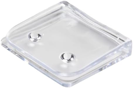 Oceanialend Shower Curtain Clips Transparent Windproof Anti-Splash Fasteners