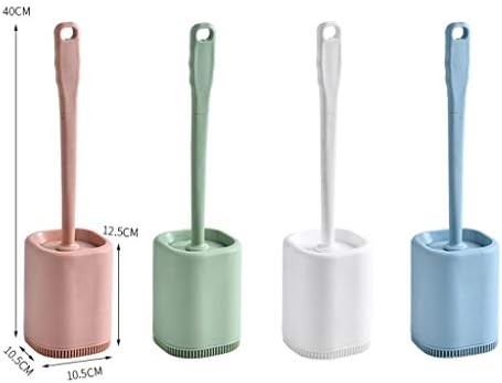 SPOUR Toilet Brush with Holder Long Handle and TPR Brush Head
